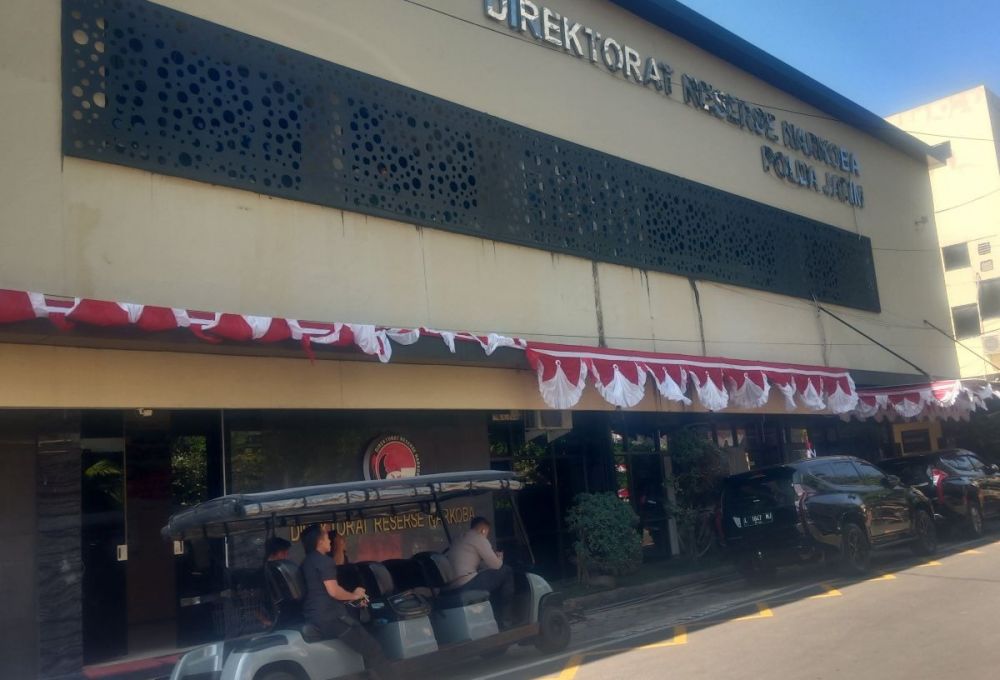 Pelaku diamankan Polisi beserta barang buktinya