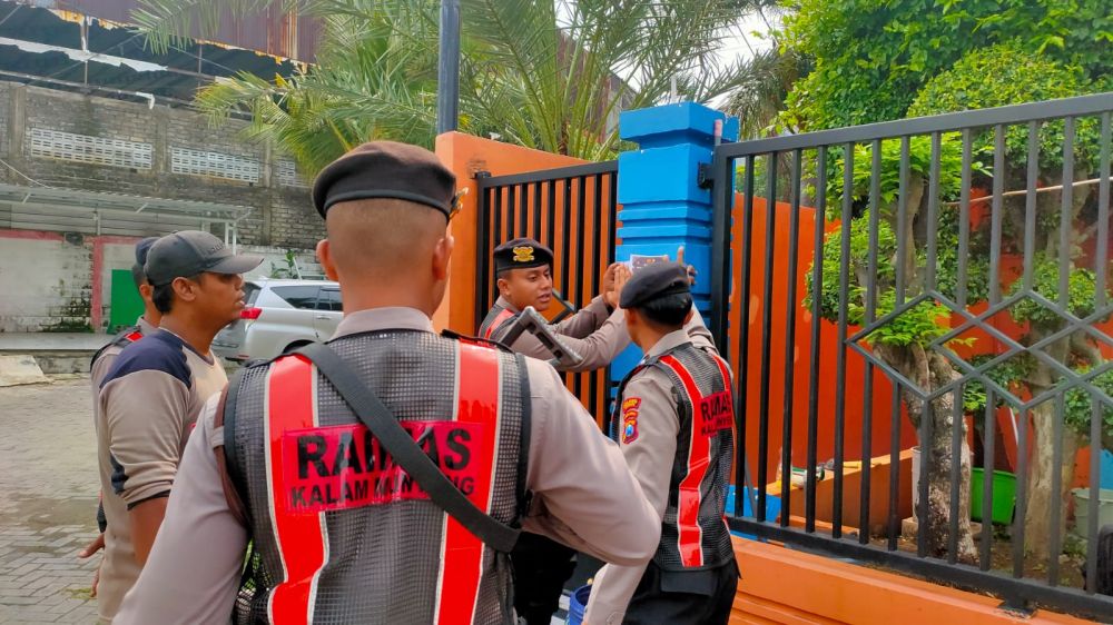 Satsamapta Polres Gresik lakukan patroli Harkamtibmas