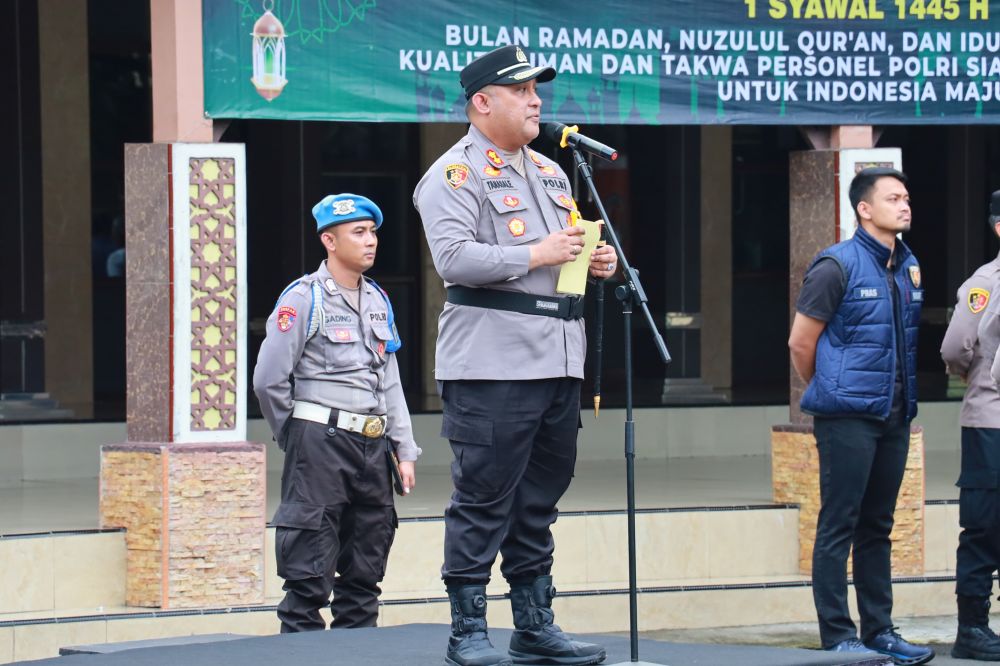 Polres Tanjung Perak Siap Amankan Malam Takbir Idul Fitri 1445H