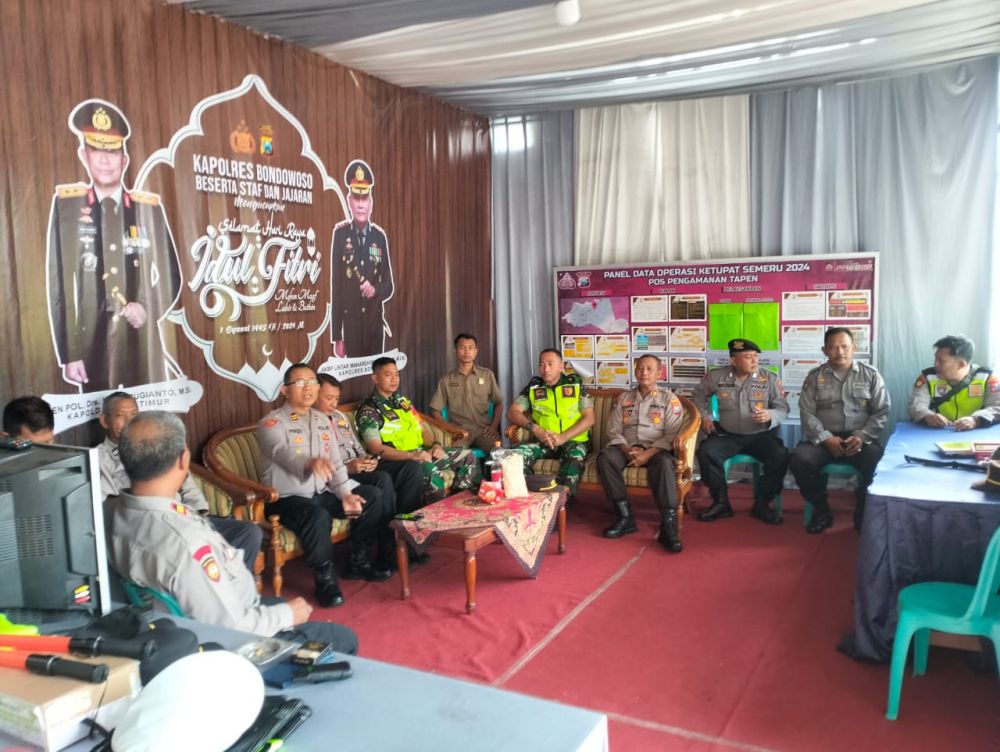 Hari Idul Fitri 1445H, SMSI Bondowoso Apresiasi Kinerja TNI Polri