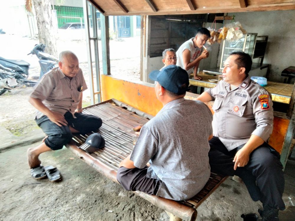 Bhabinkamtibmas Polres Gresik Sambang Warga, Wujudkan Rasa Aman Masyarakat