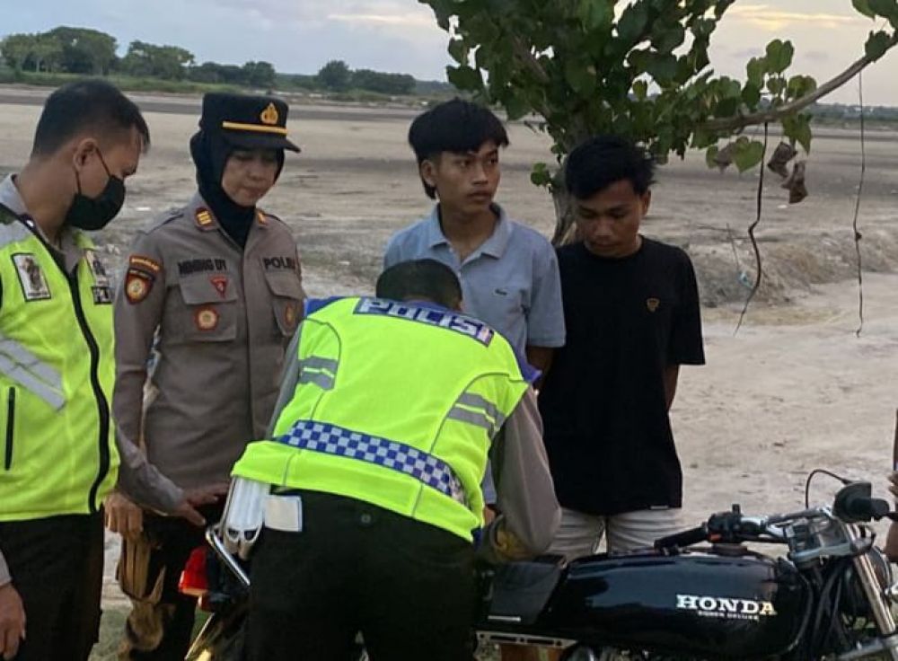Polres Pamekasan Amankan 13 Motor Knalpot Non Spektek