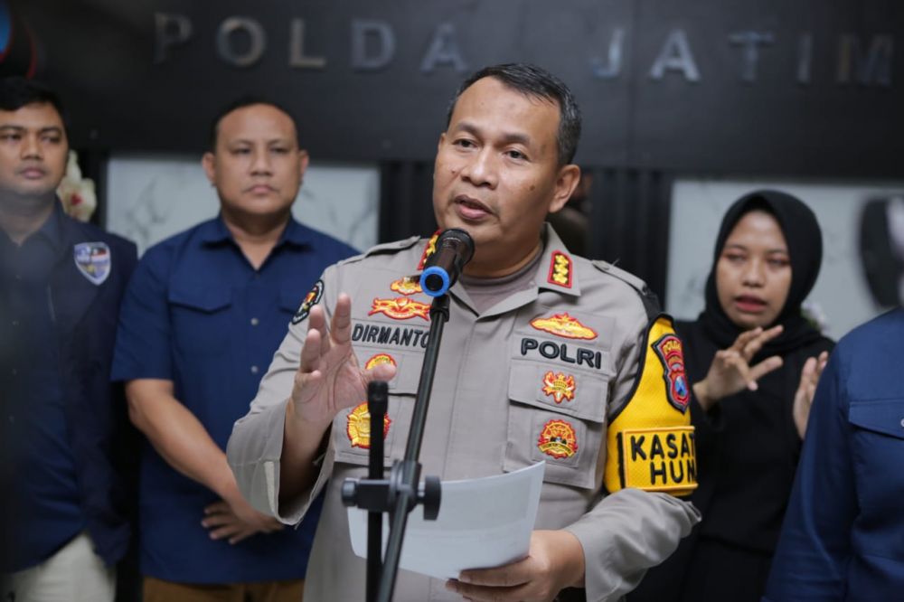 Kabid Humas Polda Jatim Kombespol Dirmanto