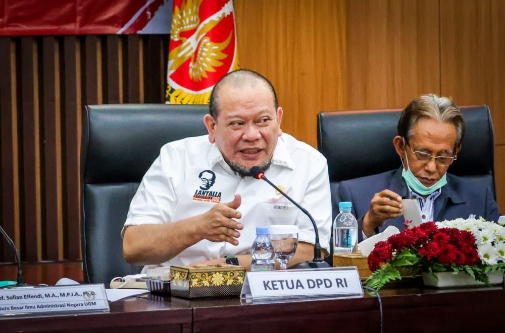 Ketua DPD RI AA LaNyalla Mahmud Mattalitti 