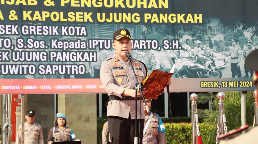 Kapolres Gresik AKBP Adhitya Panji Anom