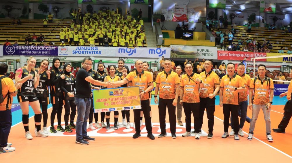 Popsivo Polwan terima kemenangan atas Jakarta PLN Elektrik 