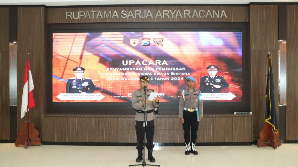 Wakapolres Gresik Kompol Danu Anindhita Kuncoro Putro 