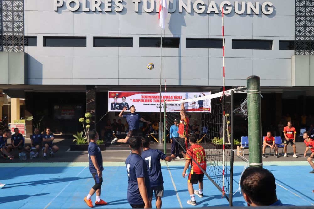 Turnamen Bola Voli Polres Tulungagung