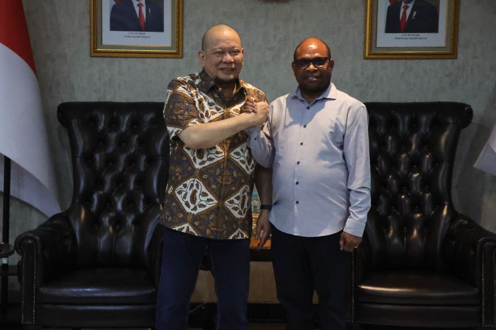 Ketua DPD RI Terima Audiensi Pj Walikota Sorong