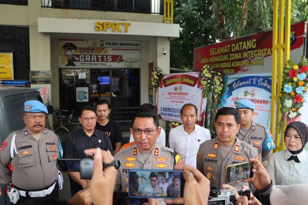 Kapolres Bangkalan AKBP Febri Isman Jaya