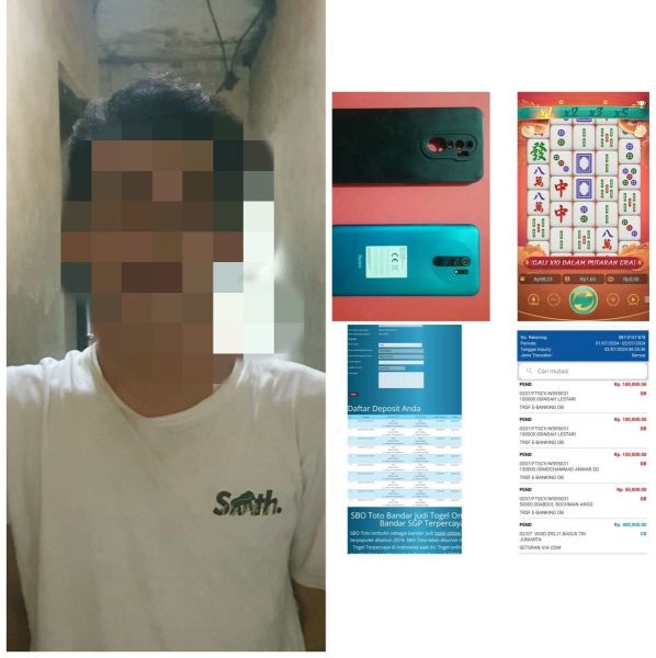 Polisi tangkap tersangka beserta barang buktinya 