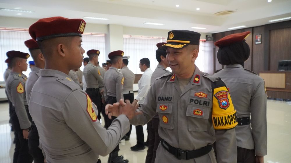 Wakapolres Gresik Kompol Danu Anindhita Kuncoro Putro 