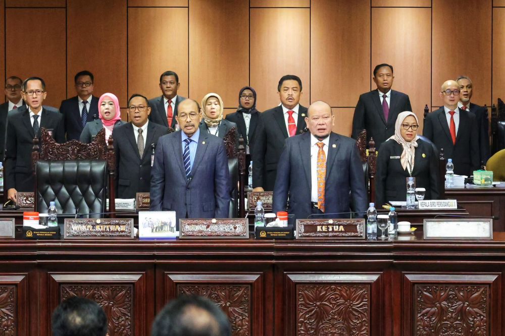 Sidang Paripurna DPD RI Happy Ending, Meski Banyak Interupsi