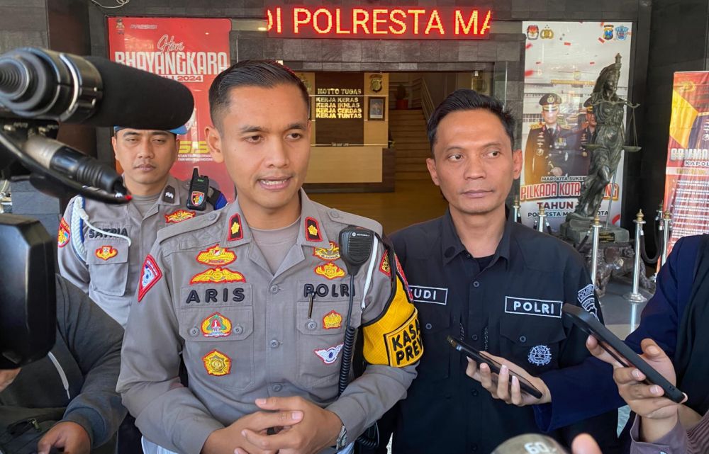 Aksi Nekat Mobil Avanza, Satlantas Polresta Malang Kota Amankan Pengemudi Lawan Arus