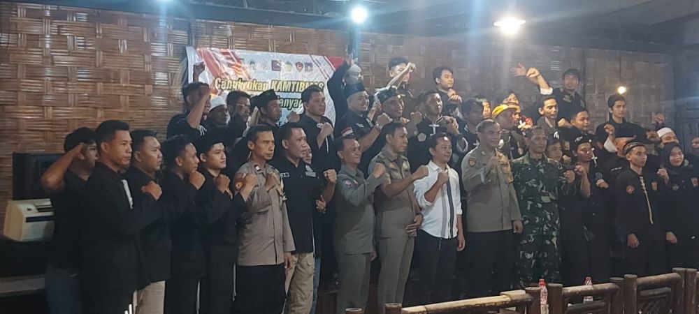 Cangkrukan Kamtibmas Polsek Manyar