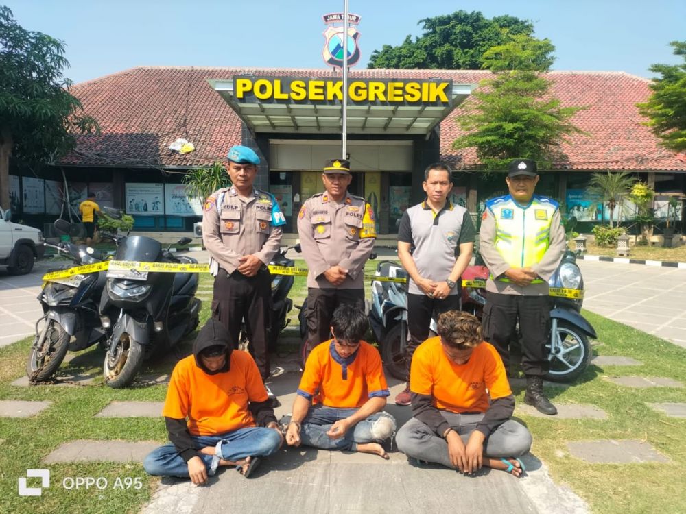 Polisi amankan tersangka beserta barang buktinya