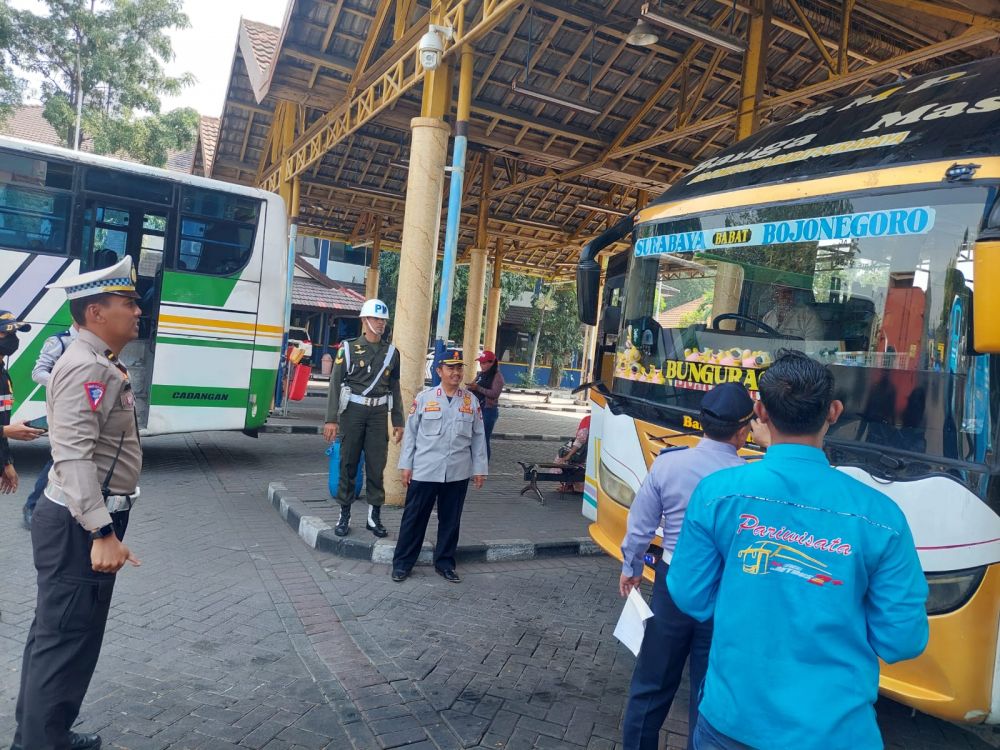 Satlantas Polres Gresik sosialisasi terkait Operasi Patuh Semeru