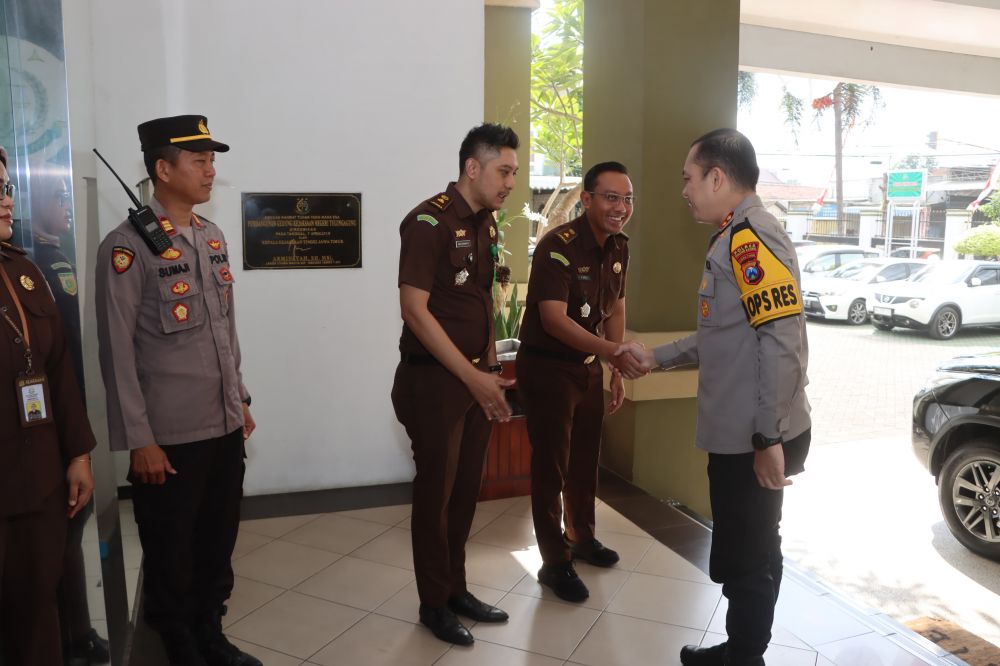 Kapolres Tulungagung Lakukan Kunjungan ke Kantor Kejari