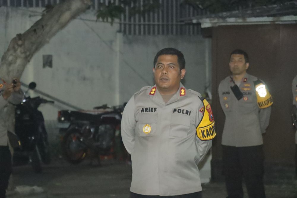 Kapolres Gresik AKBP Arief Kurniawan dampingi Wakapolres Gresik Kompol Danu Anindhita Kuncoro Putro