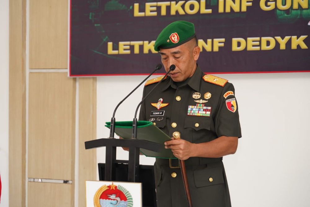 Posisi Komandan Kodim 0816 Sidoarjo Resmi Berganti