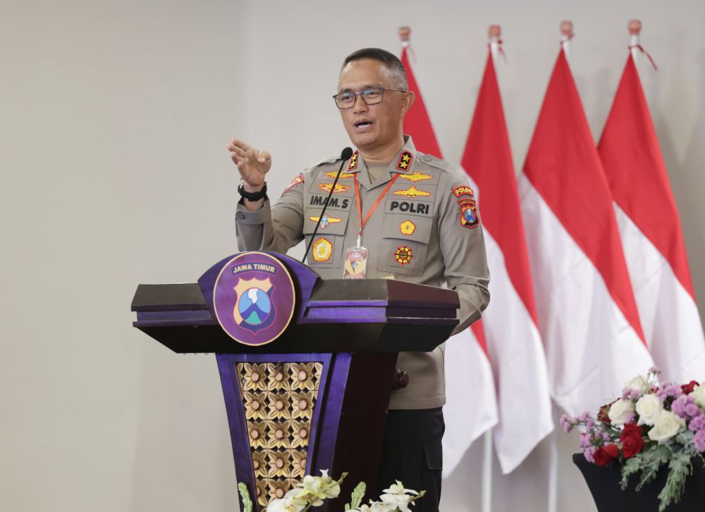 Kapolda Jatim Irjen Pol Drs. Imam Sugianto