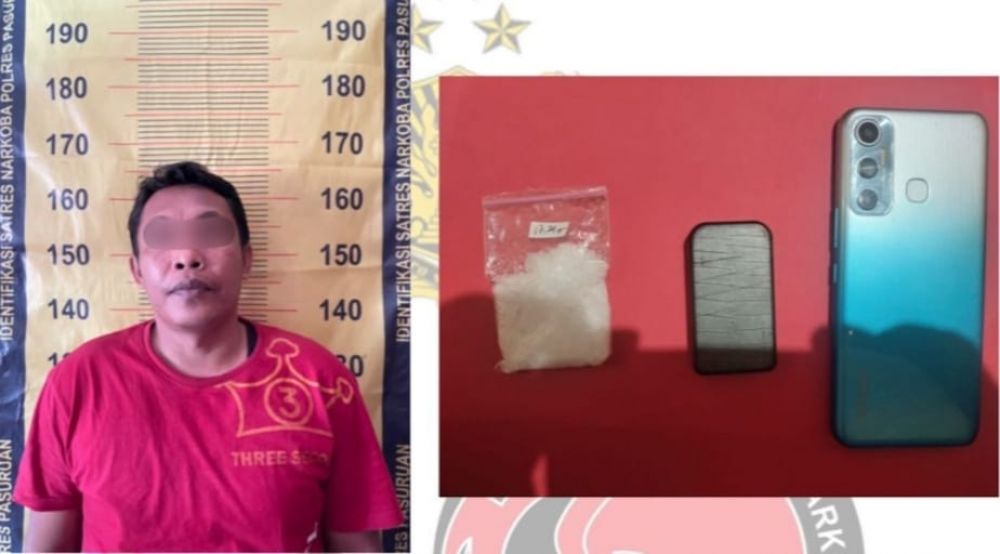Polisi tangkap tersangka beserta barang buktinya 
