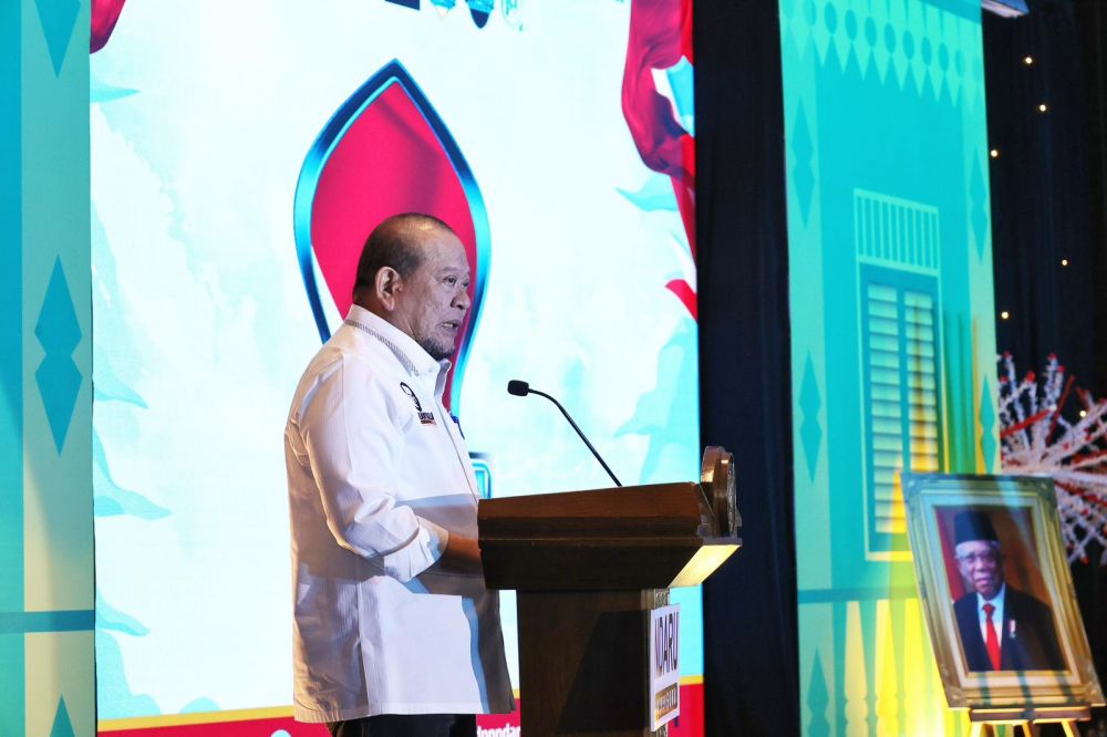 Ketua DPD RI Berharap NDARU Jadi Pandu NKRI di Acara Pra Rakernas 1 Nderek Guru