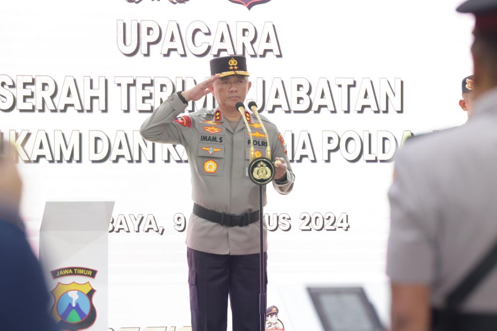 Kapolda Jatim Irjen Pol Drs. Imam Sugianto