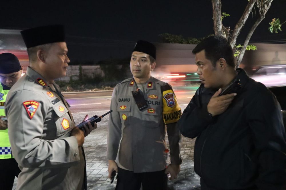 Kapolres Gresik AKBP Arief Kurniawan dampingi Wakapolres Kompol Danu Anindhita Kuncoro Putro