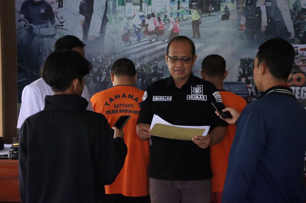 Polres Madiun Kota tangkap tersangka beserta barang buktinya