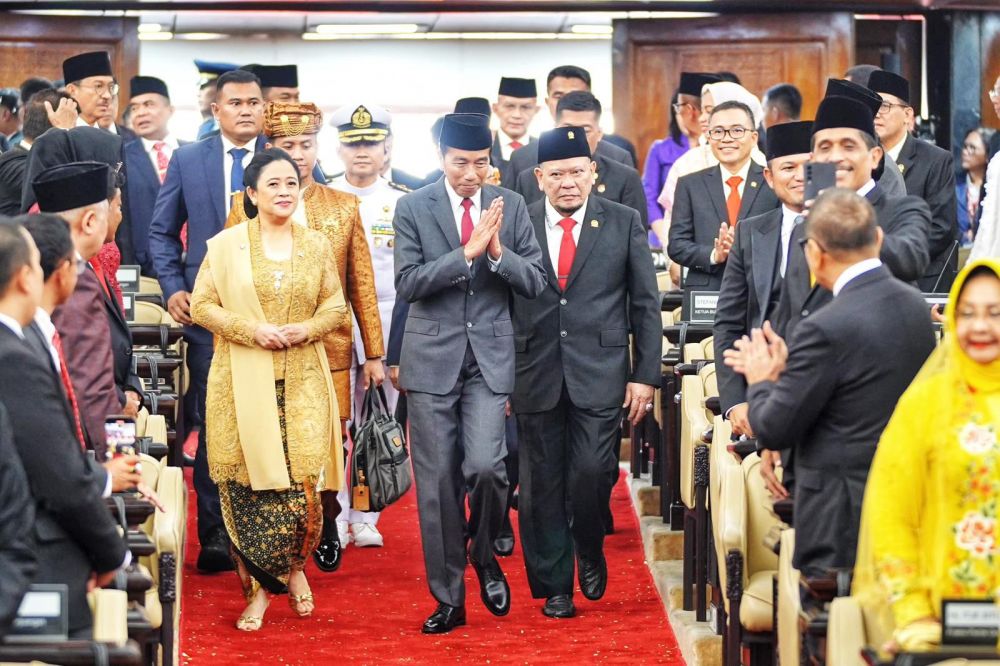 Ketua DPD RI Hadiri Sidang Tahunan MPR RI dan DPR 2024