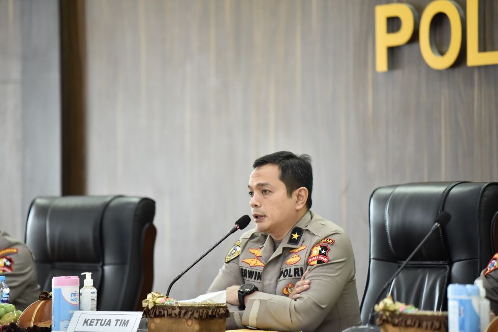 Karo Binopsnal Kabaharkam Polri Brigjen Pol Erwin Kurniawan