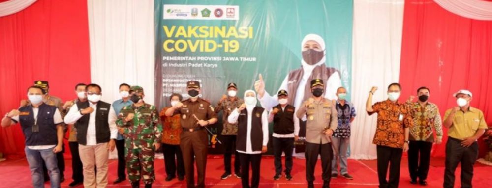 Forkopimda Jatim genjot terus vaksin merdeka se-Jatim