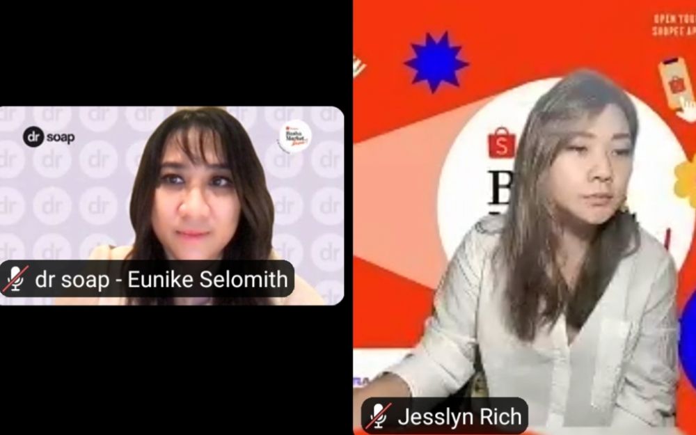 Narasumber yang ikut dalam acara Basha Market n Shopee