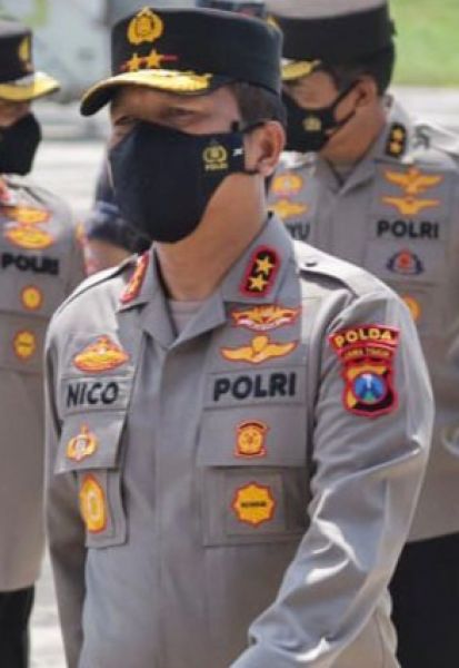 Kapolda Jatim Irjen Pol Dr Nico Afinta 