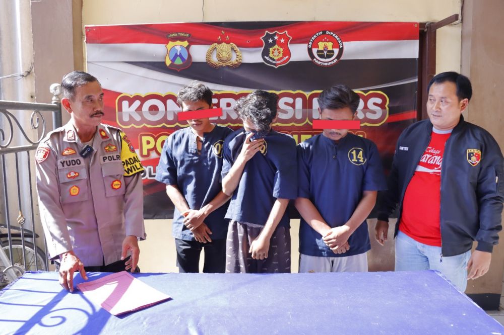 Polisi berhasil amankan tersangka beserta barang buktinya