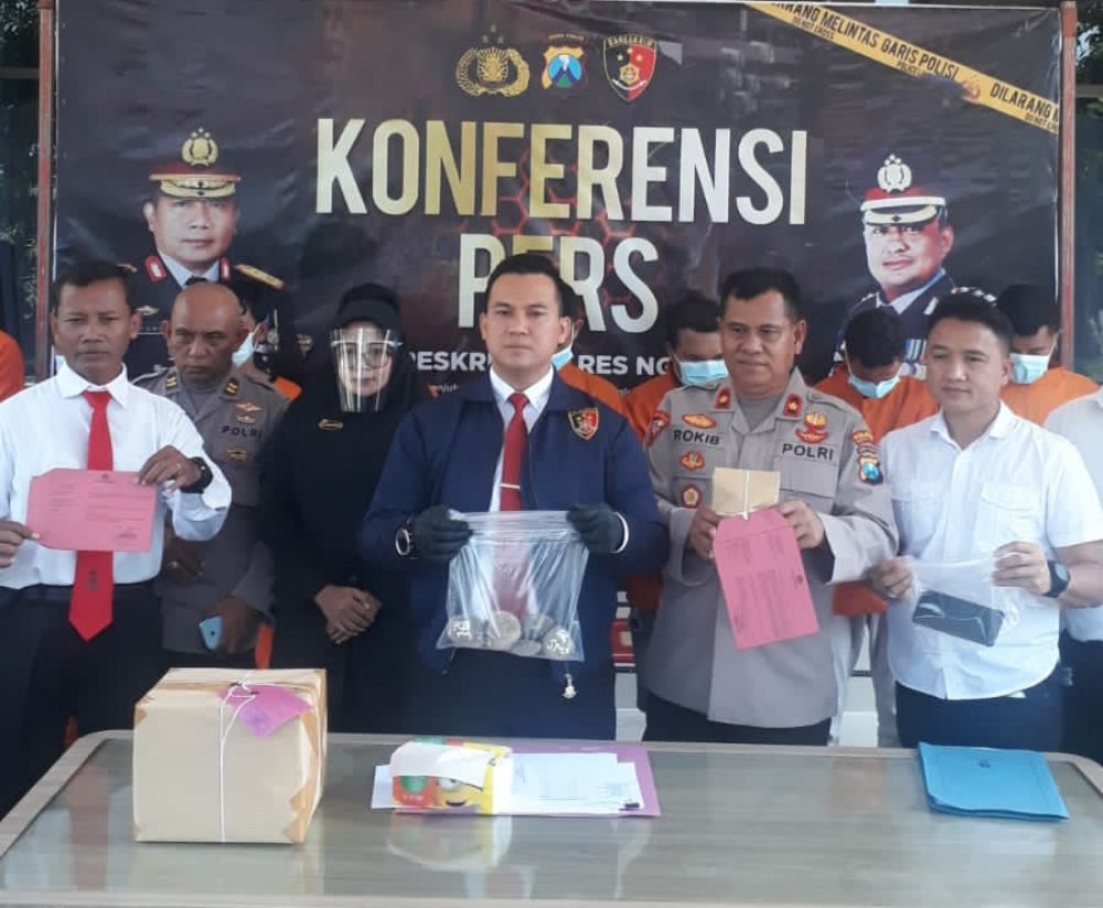 Satreskrim Polres Nganjuk dalam 3 Bulan Ungkap 25 Kasus