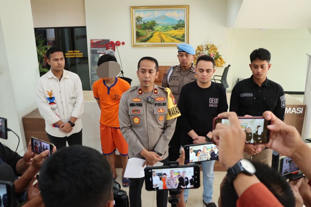 Satreskrim Polres Gresik Gercep Bekuk Pria Bunuh Anak Kandung