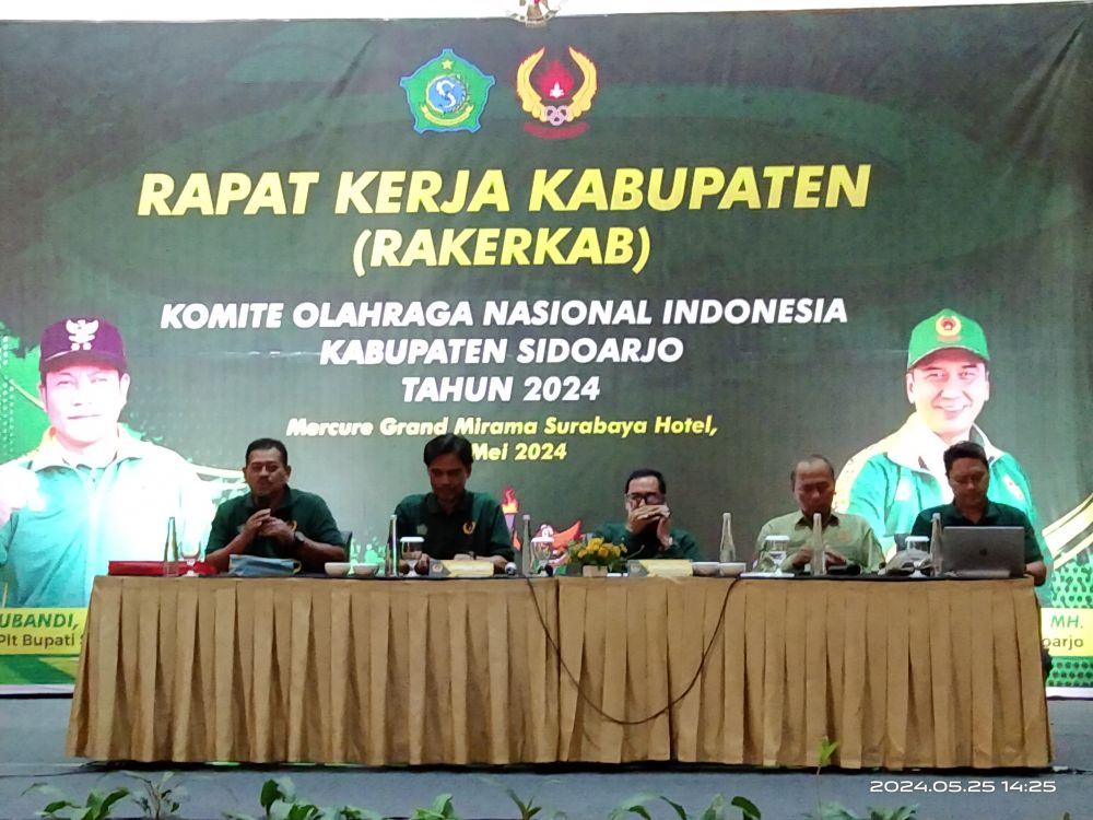 KONI Sidoarjo gelar Rakerkab 