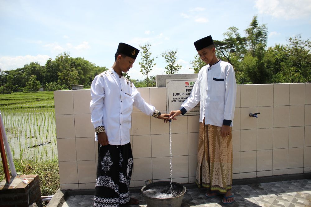 Pesantren penerima bantuan sumur bor di Ponorogo