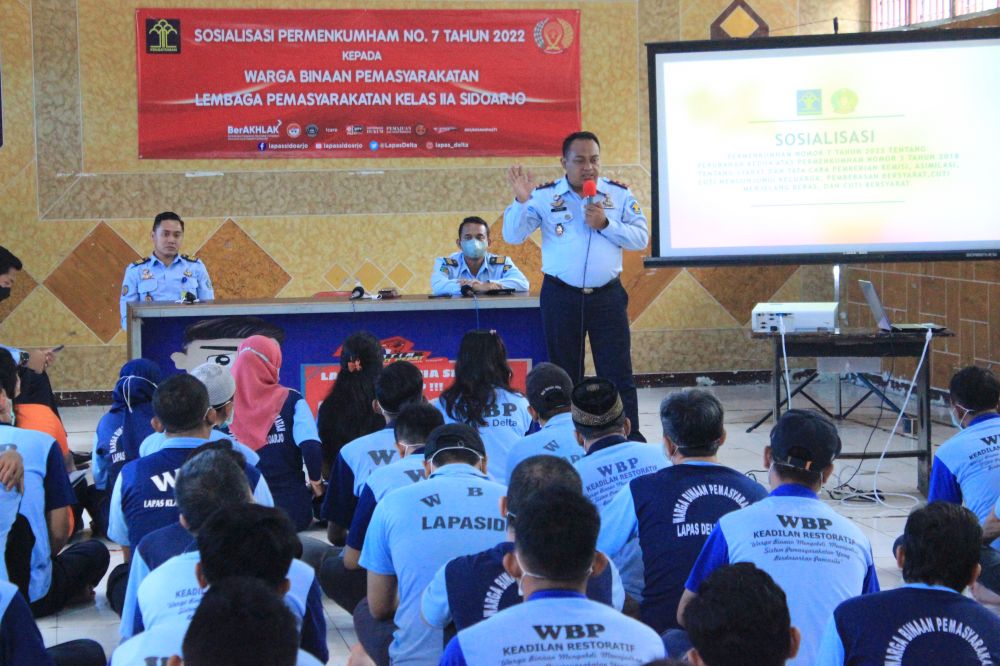Segala Layanan WBP Gratis, Kata Kalapas Sidoarjo