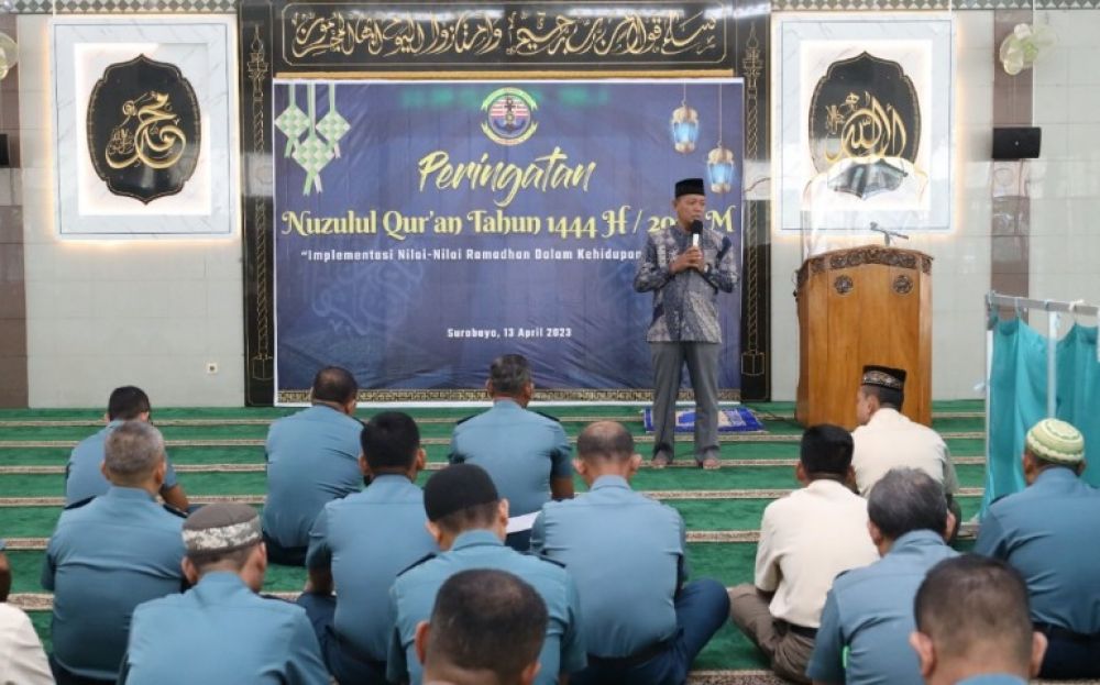 Lantamal V peringati Nuzulul Qur'an 1444H/2023M