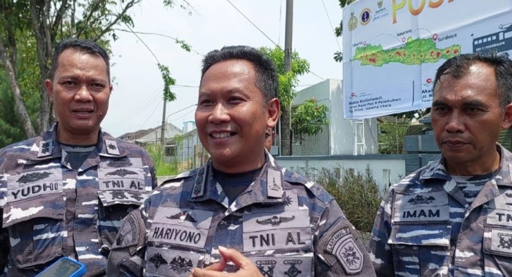 Danlanal Semarang Resmikan Mudik Gratis Gunakan Kapal Perang