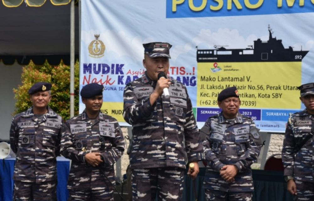 Danlantamal V Laksamana Pertama TNI Supardi