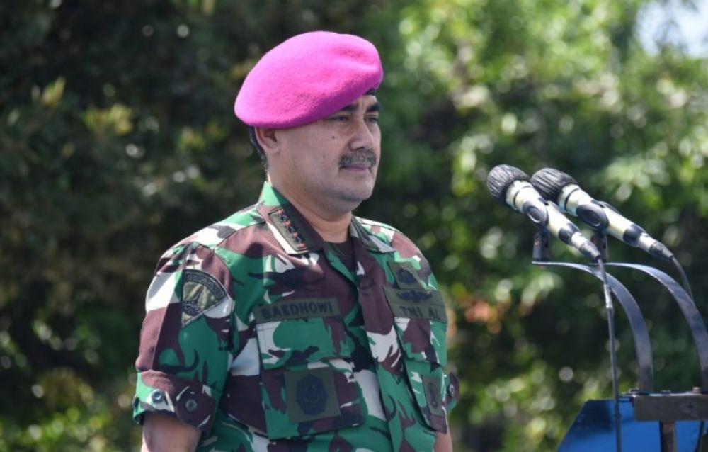 Lantamal V Kirim 222 Calon Komcad Matra Laut 2023