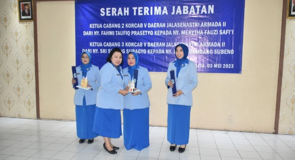 Ketua Korcab V DJA II pimpin sertijab ketua cabang