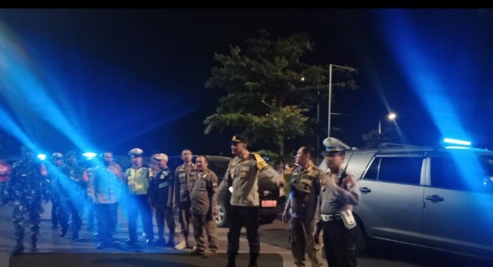 Kapolsek Menganti AKP Roni Ismullah pimpin Patroli Rayonisasi di wilkum Polres Gresik