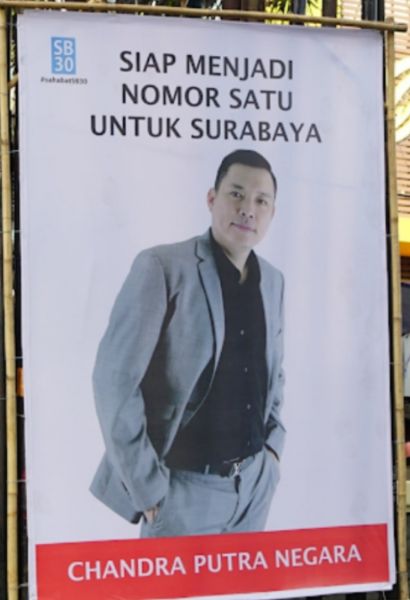 Chandra Putra Negara akan Bertarung Melawan Eri Cahyadi di Pilwali Mendatang