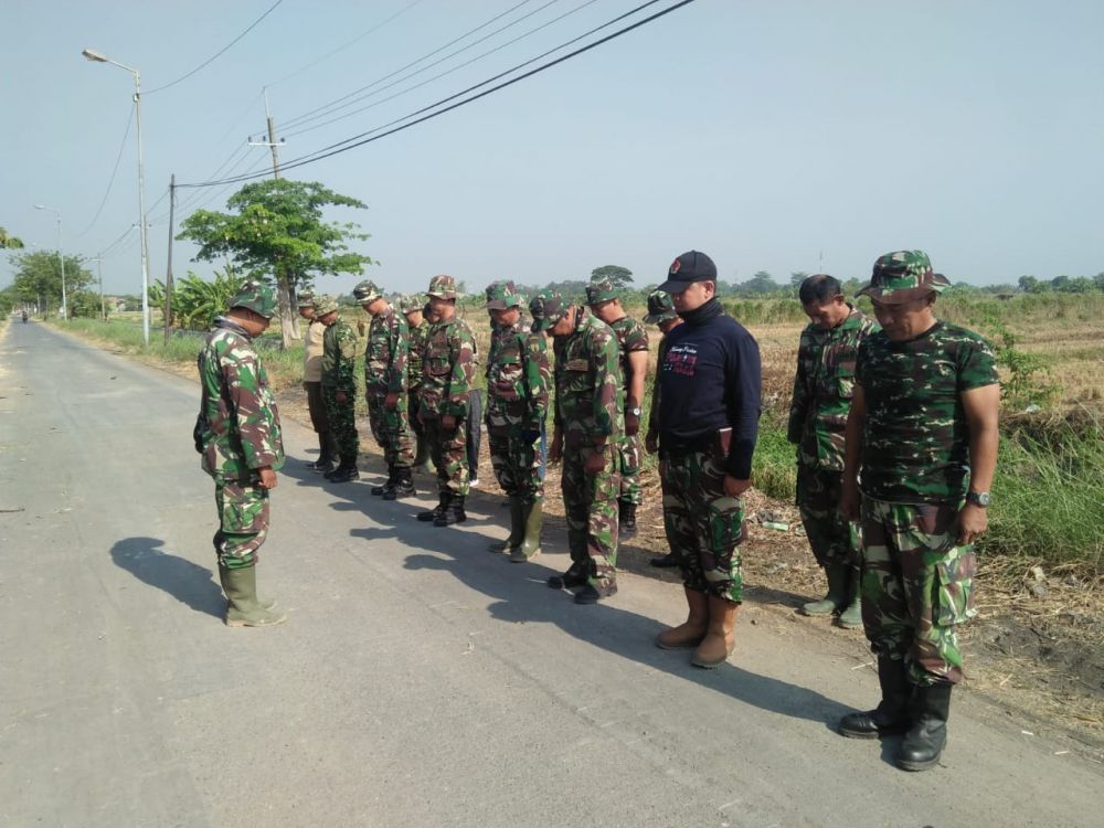Apel Pagi Langsung di Sasaran TMMD