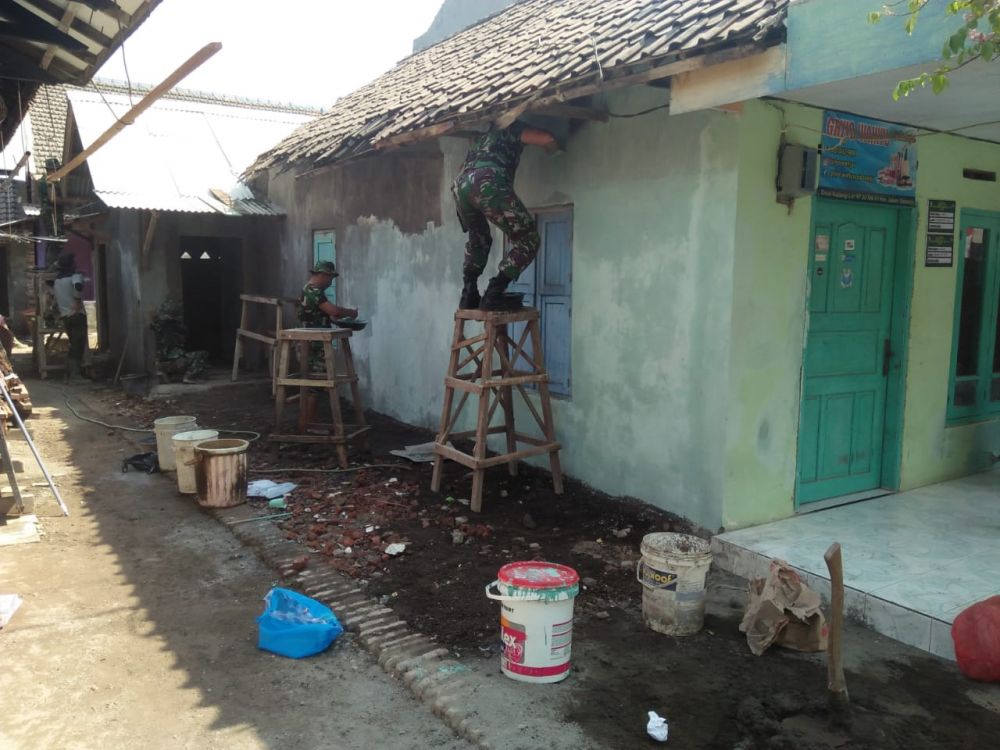 Pengerjaan RTLH Oleh Satgas TMMD ke106 Akan Segera Rampung